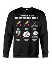Spare Time Cricket Crewneck Sweatshirt tile