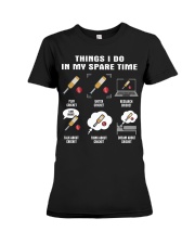 Spare Time Cricket Premium Fit Ladies Tee tile