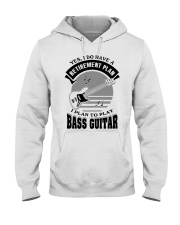 Retirement Plan Bass Guitar Hooded Sweatshirt tile