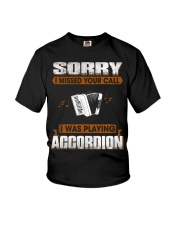 Sorry I Missed Your Call - Accordion Youth T-Shirt tile