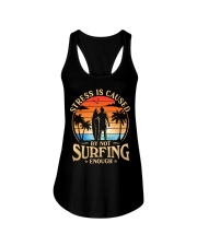Surfing - Stress Ladies Flowy Tank tile