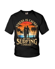 Surfing - Stress Youth T-Shirt tile