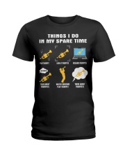 Spare Time - Trumpet Ladies T-Shirt tile