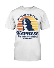 All I Care About Bernese Mountain Dog Premium Fit Mens Tee tile