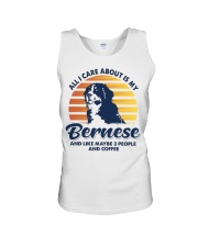All I Care About Bernese Mountain Dog Unisex Tank tile