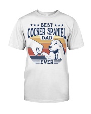 Best Dad Ever Cocker Spaniel Premium Fit Mens Tee tile