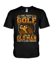 Golf - Ain't Perfect V-Neck T-Shirt tile