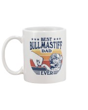 Best Dad Ever Bullmastiff Mug back