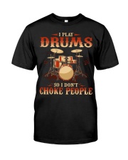 Drums - Choke People Premium Fit Mens Tee tile
