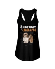 Dog Anatomy - Lhasa Apso Ladies Flowy Tank tile