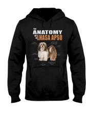 Dog Anatomy - Lhasa Apso Hooded Sweatshirt tile
