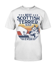 Best Dad Ever Scottish Terrier Classic T-Shirt tile