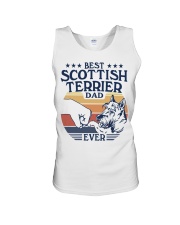 Best Dad Ever Scottish Terrier Unisex Tank tile