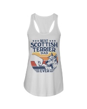 Best Dad Ever Scottish Terrier Ladies Flowy Tank tile