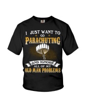 Ignore Old Man Problems - Parachuting Youth T-Shirt tile