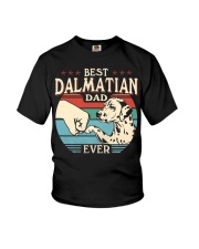 Best Dad Ever - Dalmatian Youth T-Shirt tile