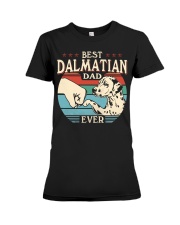 Best Dad Ever - Dalmatian Premium Fit Ladies Tee tile