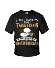 Ignore Old Man Problems - Table Tennis Youth T-Shirt tile