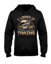Trains - Looked Up Hooded Sweatshirt tile