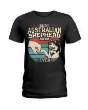 Best Mom Ever - Australian Shepherd Ladies T-Shirt front