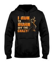 Running - Burn Off Crazy Hooded Sweatshirt tile