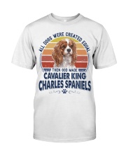 Dog Created Equal - Cavalier King Charles Spaniel Premium Fit Mens Tee tile