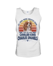 Dog Created Equal - Cavalier King Charles Spaniel Unisex Tank tile