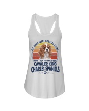 Dog Created Equal - Cavalier King Charles Spaniel Ladies Flowy Tank tile