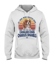 Dog Created Equal - Cavalier King Charles Spaniel Hooded Sweatshirt tile