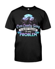 Cross Country Skiing - Best Solution Premium Fit Mens Tee tile