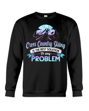 Cross Country Skiing - Best Solution Crewneck Sweatshirt tile