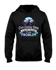 Cross Country Skiing - Best Solution Hooded Sweatshirt tile