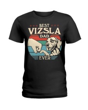 Best Dad Ever - Vizsla Ladies T-Shirt tile