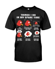 Spare Time Table Tennis Classic T-Shirt front