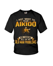 Aikido - Old Man Youth T-Shirt tile