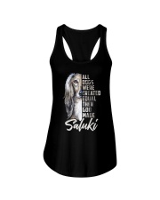 Saluki - Created Equal Ladies Flowy Tank tile