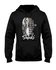 Saluki - Created Equal Hooded Sweatshirt tile