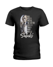 Saluki - Created Equal Ladies T-Shirt tile