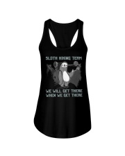 Hiking - Sloth hiking team Ladies Flowy Tank tile