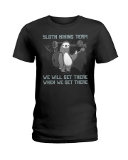 Hiking - Sloth hiking team Ladies T-Shirt tile