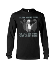 Hiking - Sloth hiking team Long Sleeve Tee tile