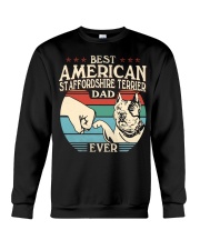 Best Dad Ever - American Staffordshire Terrier Crewneck Sweatshirt tile