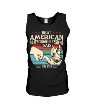 Best Dad Ever - American Staffordshire Terrier Unisex Tank tile