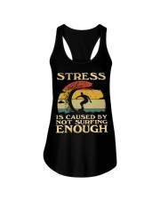 Not Enough Surfing Ladies Flowy Tank tile