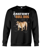 Dog Anatomy - Bull Dog Crewneck Sweatshirt tile