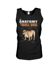 Dog Anatomy - Bull Dog Unisex Tank tile