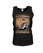 Accordion - Old Man Problem Unisex Tank tile