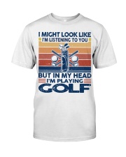 But In My Head - Golf Premium Fit Mens Tee tile