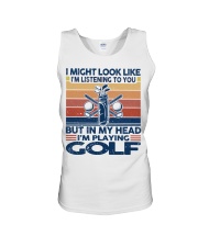 But In My Head - Golf Unisex Tank tile
