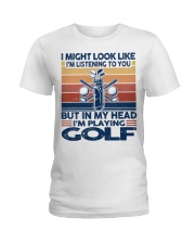 But In My Head - Golf Ladies T-Shirt tile
